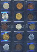 Jó hagyatéktétel egész világ, régi és új, néhány ezüsttel 287 db kevés duplával, albumlapokon