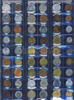 Jó hagyatéktétel egész világ, régi és új, néhány ezüsttel 287 db kevés duplával, albumlapokon