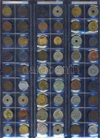 Jó hagyatéktétel egész világ, régi és új, néhány ezüsttel 287 db kevés duplával, albumlapokon