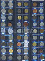 Jó hagyatéktétel egész világ, régi és új, néhány ezüsttel 203 db kevés duplával, albumlapokon