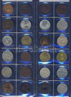 Jó hagyatéktétel egész világ, régi és új, néhány ezüsttel 203 db kevés duplával, albumlapokon