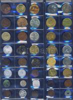 Jó hagyatéktétel egész világ, régi és új, néhány ezüsttel 203 db kevés duplával, albumlapokon