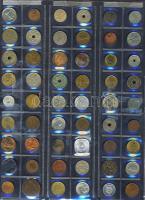 Jó hagyatéktétel egész világ, régi és új, 209 db kevés duplával, albumlapokon