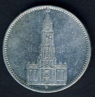 Német 3. Birodalom 1934D 5M Ag "Garnisonkirche" T:3