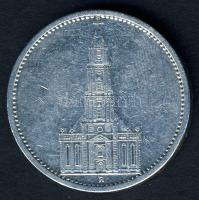 Német 3. Birodalom 1934A 5M Ag "Garnisonkirche" T:3