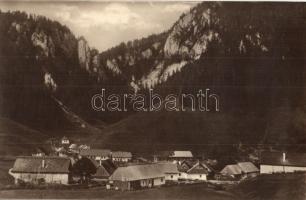 Sztracena, Stratená; falu a Dobsinai jégbarlang közelében, épülő ház / village near the Dobsina ice cave, house construction