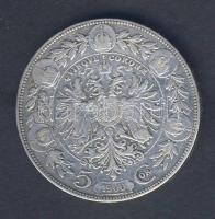 Ausztria 1900. 5C Ag T:3 ph