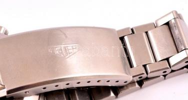 Heuer Daytona automata kronográfos karóra működő, jó állapotban, eredeti szíjjal, pótolt koronával /...