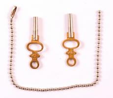 E. Kaltenbach Cardiff, Anker járatos, kulcsos ezüst zsebóra működő, jó állapotban, két kulccsal   d:...