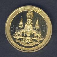 Thaiföld érdekes modern aranyozott zseton T:exPP