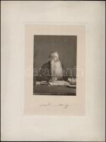 cac 1830-1850 Híres személyek portréi: Friedrich Gauermann osztrák festő, gróf Brenner, stb., 4 db