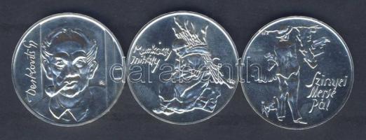 1976. 200Ft Ag 3klf db "Festők I.Derkovits, Szinyei, Munkácsi" sor T:BU