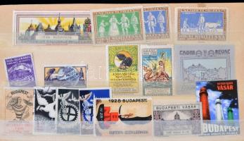 kb 160 darabos levélzáró gyűjtemény propaganda, hajózás, reklám