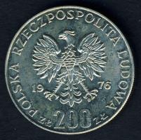 Lengyelország 1976. 200Zl Ag "Olimpia" T:2