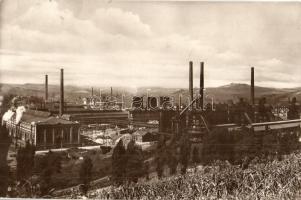 1928 Ózd, Rimamurányi-Salgótarjáni vasmű rt. vasolvasztók és elektromos centrále