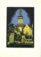 Sopron, Tűztorony + 1966 Soproni Ünnepi Hetek + 100 éves a Soproni Önkéntes Tűzoltóság So. Stpl (EK)