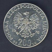 Lengyelország 1976. 200Zl Ag "Olimpia" T:BU