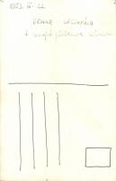 1953 Magyar-Szovjet röplabda meccs, Benke lecsapása / Hungarian-Soviet volleyball match. photo (lyuk...