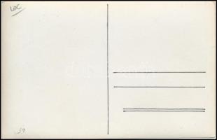 ~1930 5 db használatlan fotó képeslap kerékpárversenyekről / 5 unused photo postcards with bicycle r...