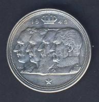 Belgium 1949. 100Fr Ag T:3