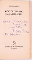 Palotai Erzsi: Költők, versek, találkozások. Bp.,1974, Szépirodalmi. Kiadói egészvászon-kötés, kiadó...