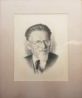 1939 Ék Sándor (1902-1975): 1939 Ék Sándor (1902-1975): 5 db szovjet vezetőket ábrázoló lithográfia (Kaganovics, Andrejev, Kalinin... paszpartuban 42x50cm