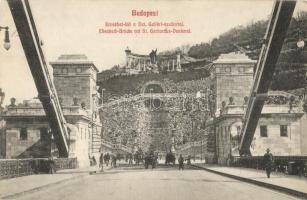 Budapest - 4 db régi képeslap / 4 pre-1945 postcards