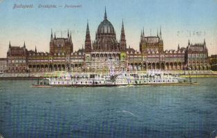 Budapest - 4 db régi képeslap / 4 pre-1945 postcards