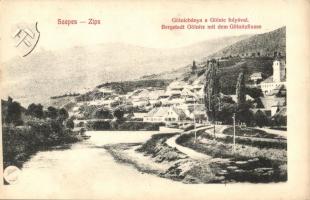 5 db RÉGI felvidéki városképes lap; Gölnicbánya, Tátralomnic, Pozsony, Fülek / 5 pre-1945 Upper Hung...