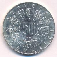Ausztria 1963. 50Sch Ag "Tirol 600 éve egyesült Ausztriával" T:1-
Austria 1963. 50 Schill...