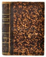 1879 az Orvos-természettudományi Értesítő 4. évf., Kolozsvár. Kissé kopott félbőr kötésben, jó állap...