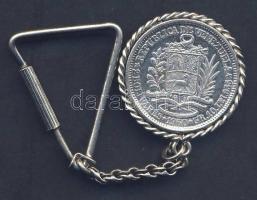 Venezuela 1960. 2B Ag keretben, kulcstartóként T:3