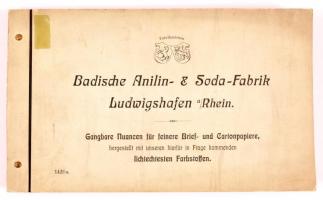 Badische Anilin- und Soda-Fabrik, Ludwigshafen am Rhein, reklámos jegyzettömb