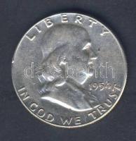 USA 1954. 1/2$ Ag "Franklin" T:3 k.