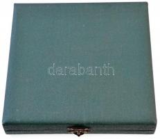 ~1980. "A Termelőszövetkezetért - Rozmaring" kétoldalas Br plakett, előlapon Pesthidegkút ...