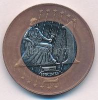 Szlovénia 2004. 1E próbaveret T:1-
Slovenia 2004. 1 Euro trial strike C:AU