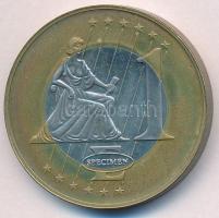 Vatikán 1998. 1E "II. János Pál" próbaveret T:1-
Vatican 1998. 1 Euro "John Paul II&...