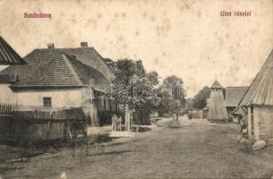 1912 Szuchahora, Szuhahora, Suchá Hora; utca részlet / street  (fl)