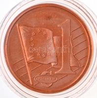 Vatikán 2002. 1c "II. János Pál" próbaveret T:1 
Vatican 2002. 1 Cent "John Paul II&...