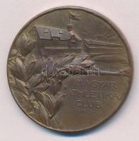 ~1900. "Magyar Athletikai Club 1875" Br érem (37mm) T:2