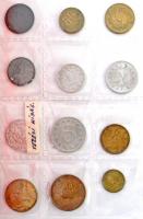 Jugoszlávia 1920-1983. 66db-os vegyes érme tétel, hatlapos kisalakú berakóban T:vegyes Yugoslavia 1920-1983. 66pcs of mixed coins lot, in six pages small binder C:mixed