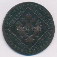 1807S 30kr Cu "I. Ferenc" T:3