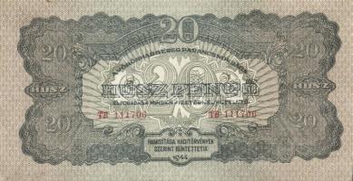 1944. "V.H." 10P + 20P + 50P T:I