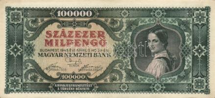 1946. 100.000MP T:I- kis folt + 100.000MP T:I