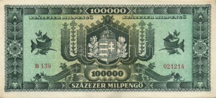 1946. 100.000MP T:I- kis folt + 100.000MP T:I