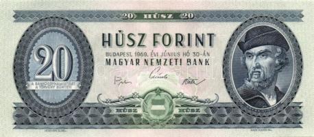 1969. 1975. 1980. 3 klf db 20Ft T:I