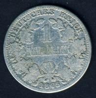 Német Birodalom/Császárság 1875A 1M Ag T:3