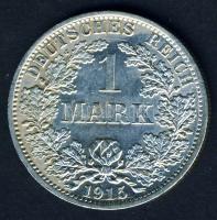 Német Birodalom/Császárság 1915A 1M Ag T:2