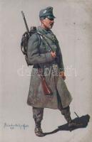 Tyroler Kaiserjäger in Felduniform 1914-1915 / WWI K.u.K. Tyrolean soldier in uniform s: Alüschwitz-Koreffski (EK)