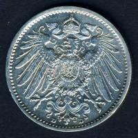 Német Birodalom/Császárság 1914D 1M Ag T:2-/3